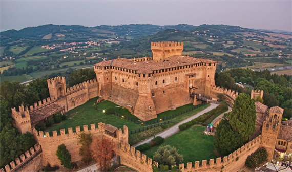 Gradara, scenario della storia di Paolo e Francesca